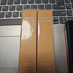 2 Bottles .5 Fl.oz Clinique My Happy Cookies & Kisses