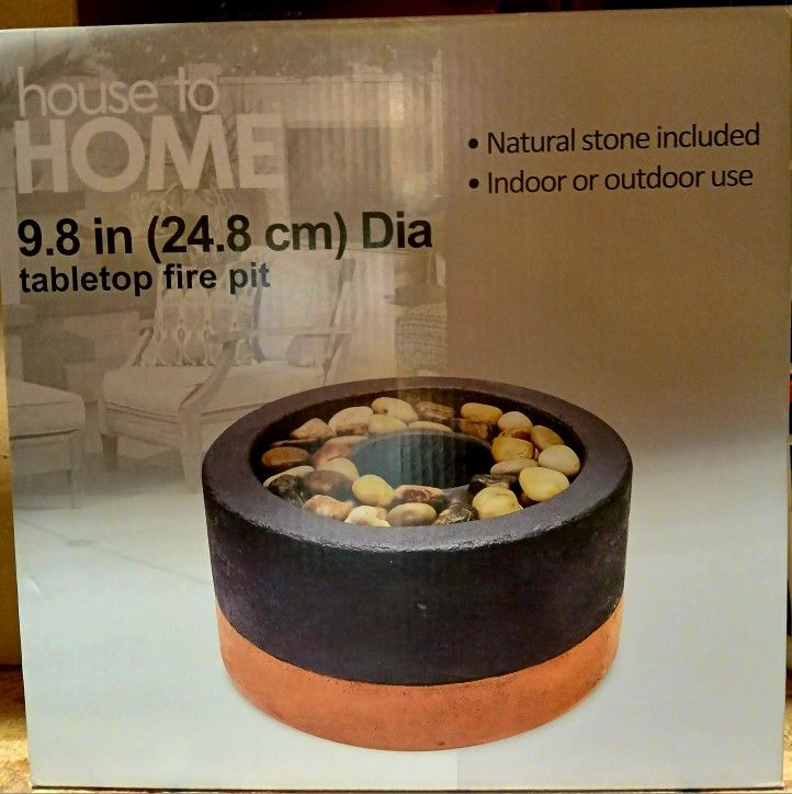 Brand New House To Home Tabletop Firepit.