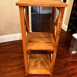 Real wood End table for couch or bed