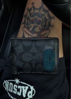 Men’s Leather Coach Wallet
