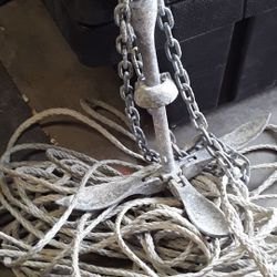 anchor for a boat