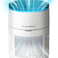 Hepa and Carbon Filter Air Purifier- True Air Purifier for Nursery, Bedroom Office, Filters Smoke, Pet Dander, Odor, Pollen, Dust - Air Filter Home Pu