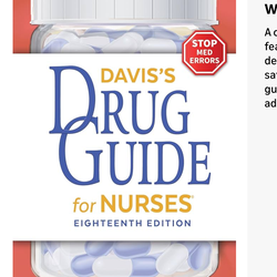 Davis’s drug guide for nurses