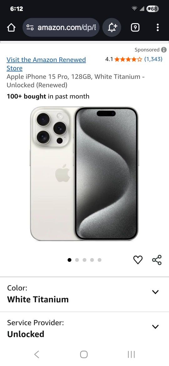 Apple Iphone 15 Pro