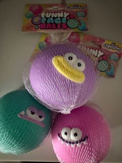 ORB Curiosities Funny Face Balls