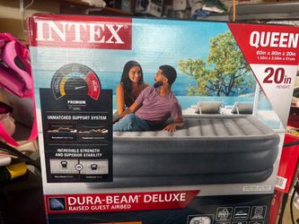 Queen size self inflating air mattress