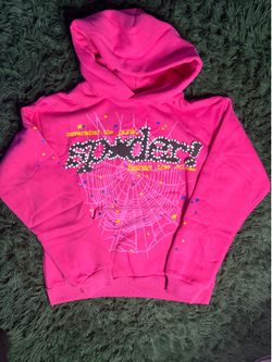 Pink Spider Hoodie