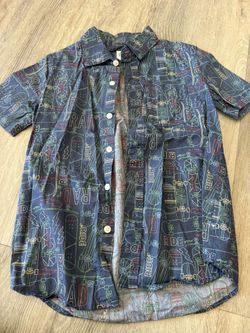 Skate Collar Shirt For Boys 