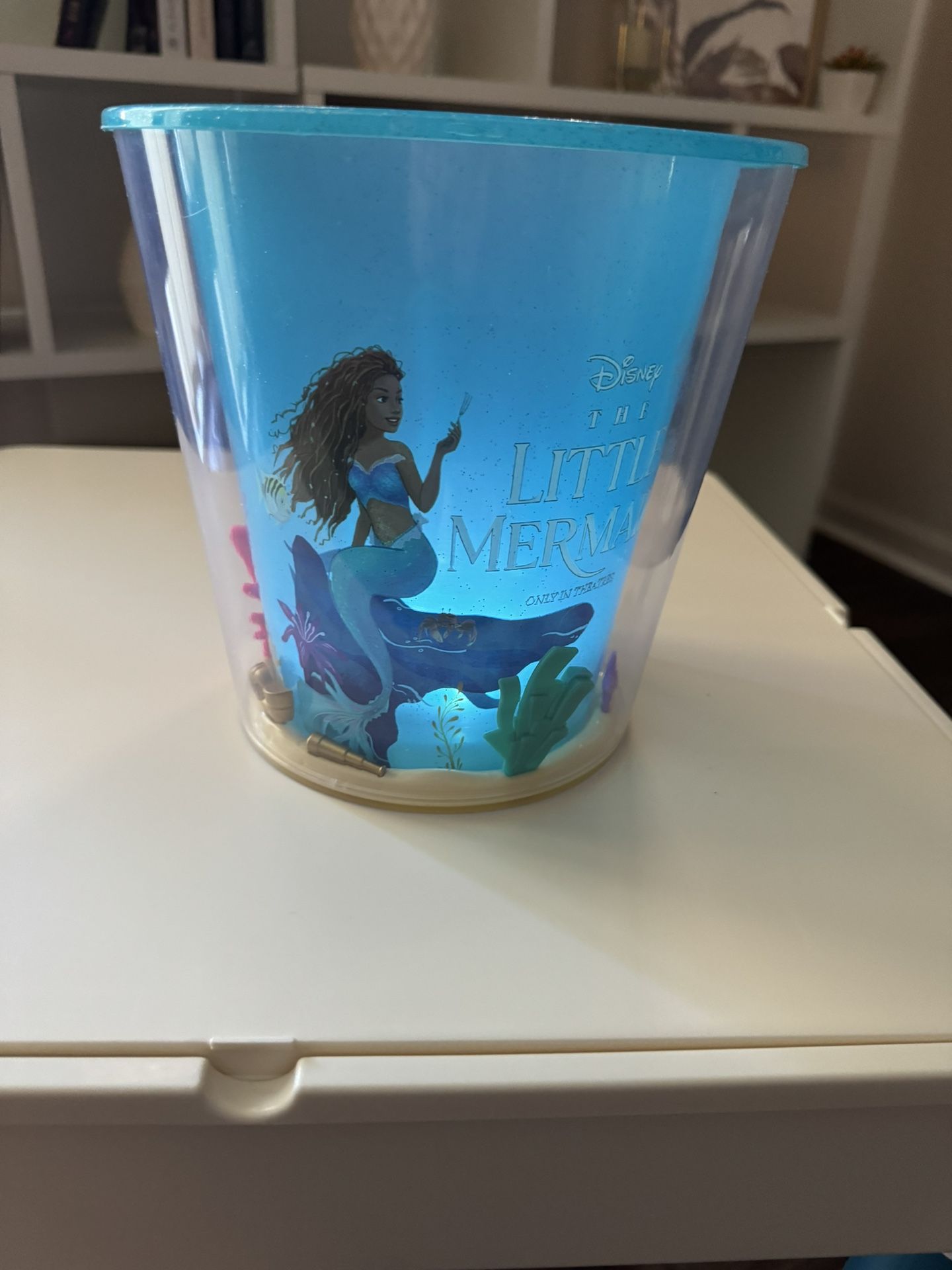 light Up Little Mermaid, Popcorn, Bucket, Original