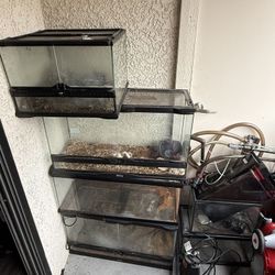 REPTILE ENCLOSURES FRONT OPENING/TOP 
