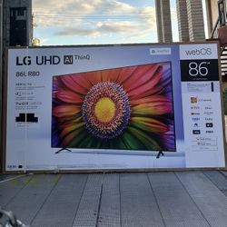 LG 86” UR8000 4K SMART TV