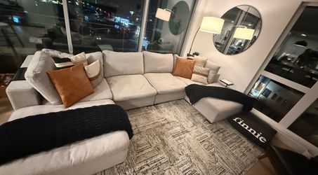 6 Piece Modular Sofa Sectional
