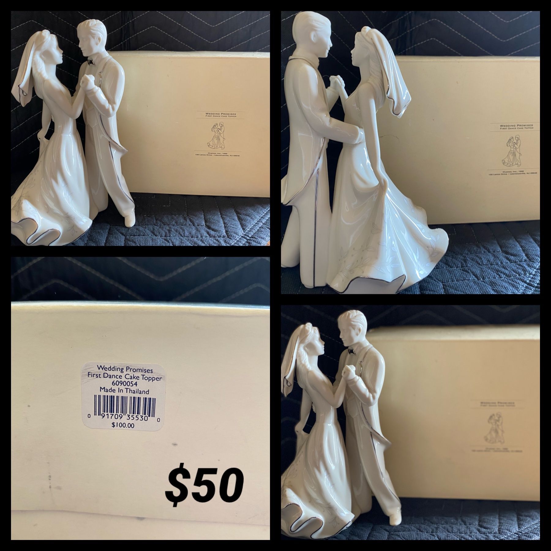 Lennox Wedding Cake Topper
