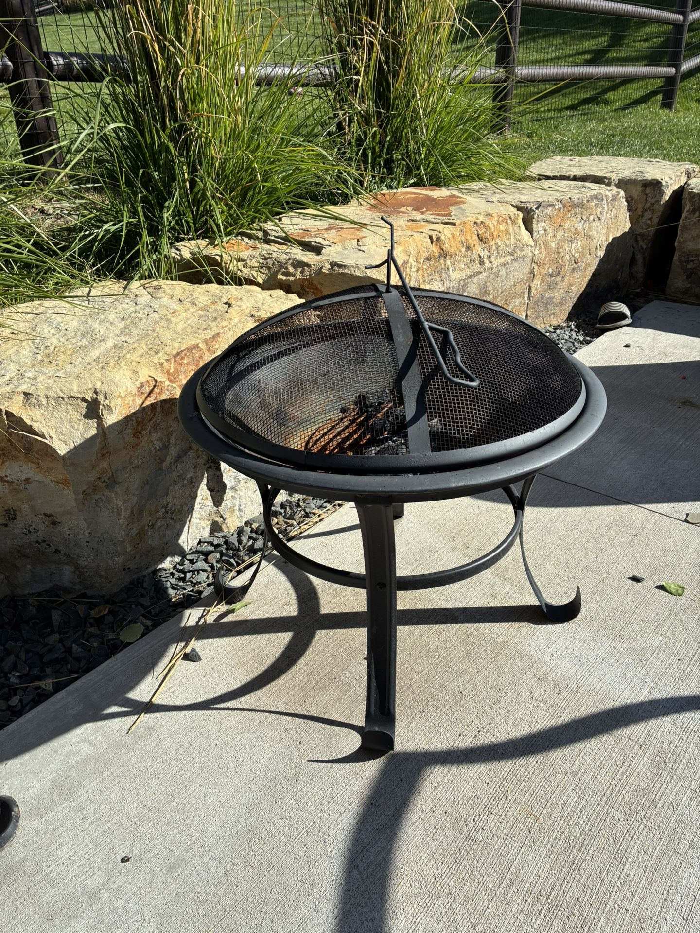 Used Fire Pit