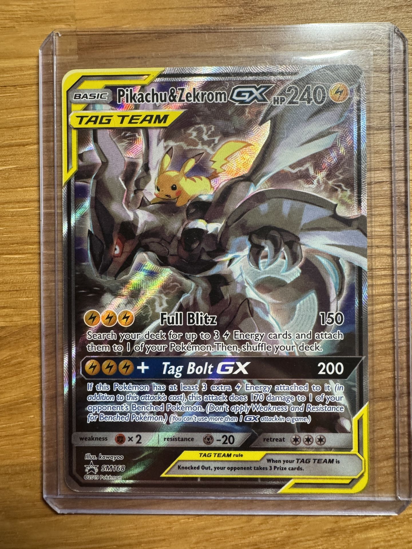 Pikachu & Zekrom GX