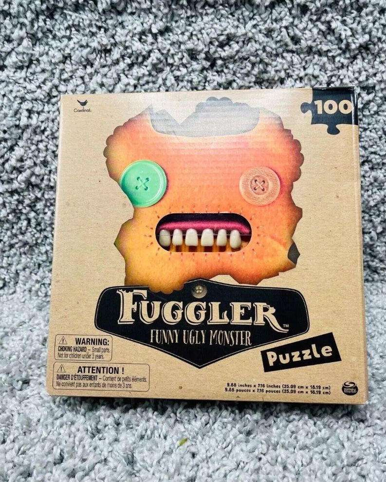 Spin Master Fuggler Funny Ugly Monster Jigsaw Puzzle 100 Pieces