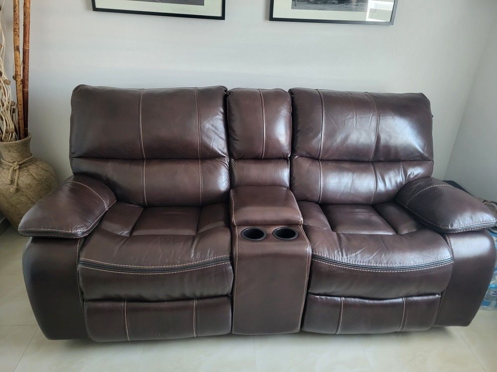 Sofa Reclinable De Dos Plazas