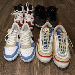 Nike\jordan Shoe Lot 