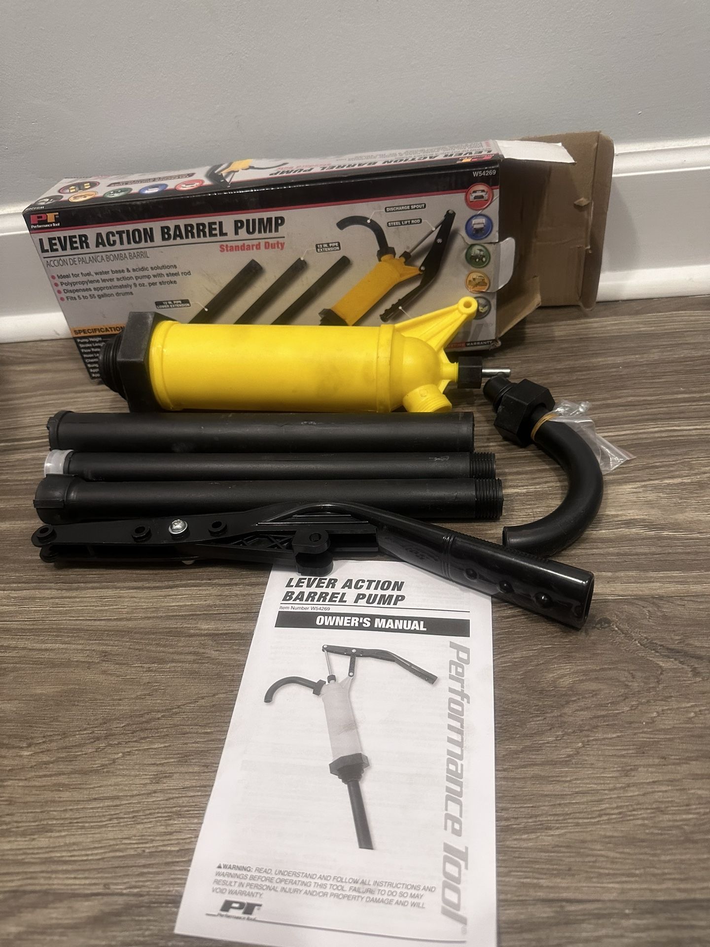 Lever Action Barrel Pump