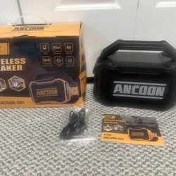 ANCOON Speaker Bluetooth Wireless 80W(Peak) Loud Speaker with Bass