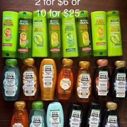 Garnier While Blend Shampoo & Conditiner 2 For $6 Or 10 For $25