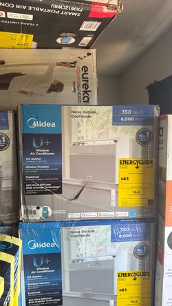 Midea window air conditioner U+ shaped