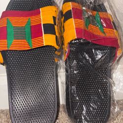 African Homemade House Slipper