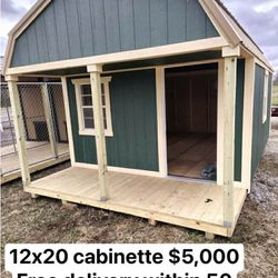 12X20 Cabinette - READY NOW! 