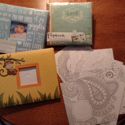  2 new 8X8 Scrapbooks - The Flip book was sold.