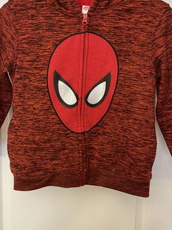 Marvel Spiderman very warm Kids sweatshirt like jacket Child boy size 7 years old