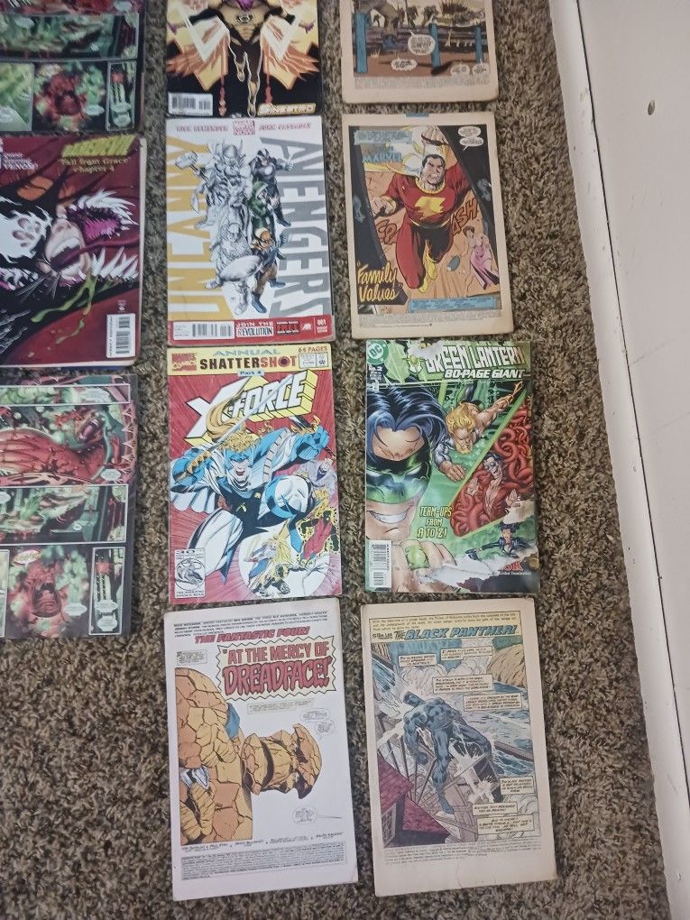 All Types Of Marvel Comic Books Bundle