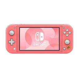 Nintendo switch lite animal crossing edition