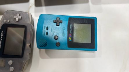 Gameboy Color and Gameboy Advance