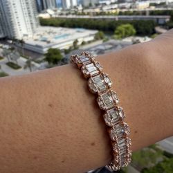 Diamond Bracelet Rose Gold