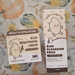 Cleansing Foam And Cream Skin Care