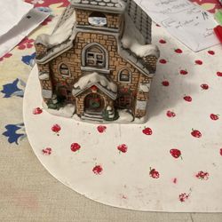 Colonial House  Candle Holder 