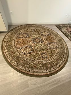 Gorgeous round rug 8x8