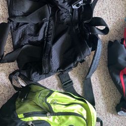 Under Armor Duffle Bag And Nike Bag