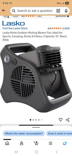 Lasko outdoor misting Blower Fan