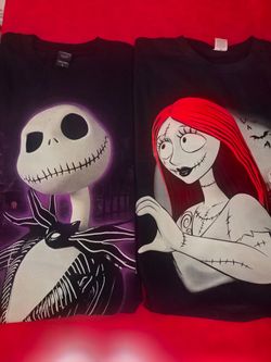 Cute couple t-shirts 🎃