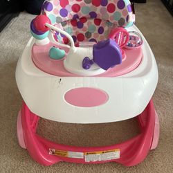Pink Baby Walker