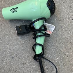 Conair Hair Dryer Quiet, Has Gentle Setting Good For Baby Free