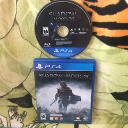 PS4 Video Game * Shadow Mordor * Epic tale of revenge and redemption 📀 😜👍