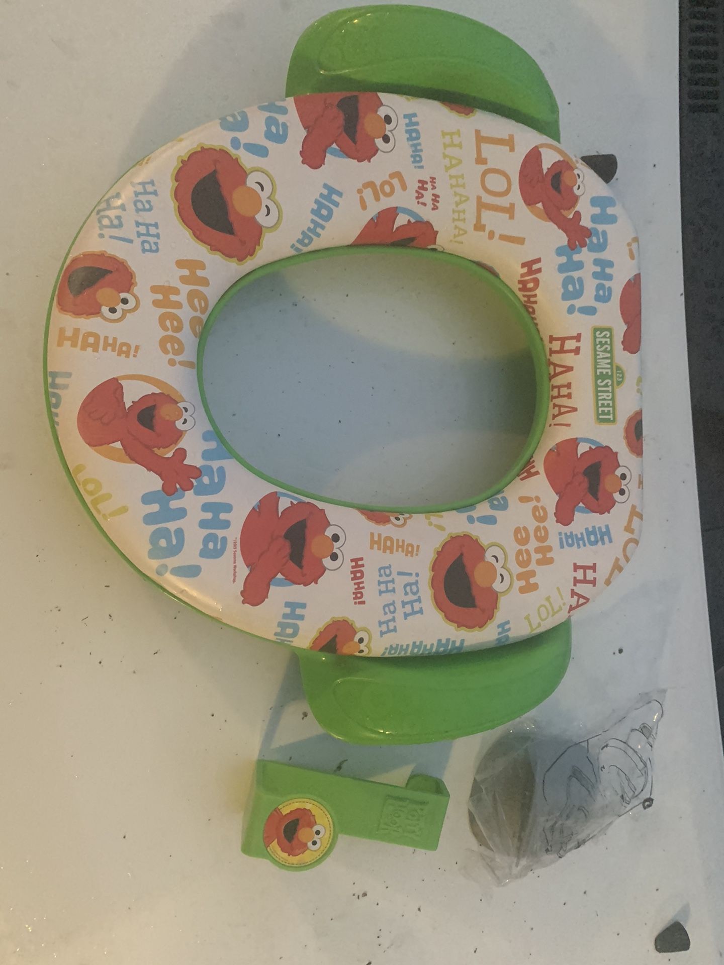 Sesame Street toddler seat cover