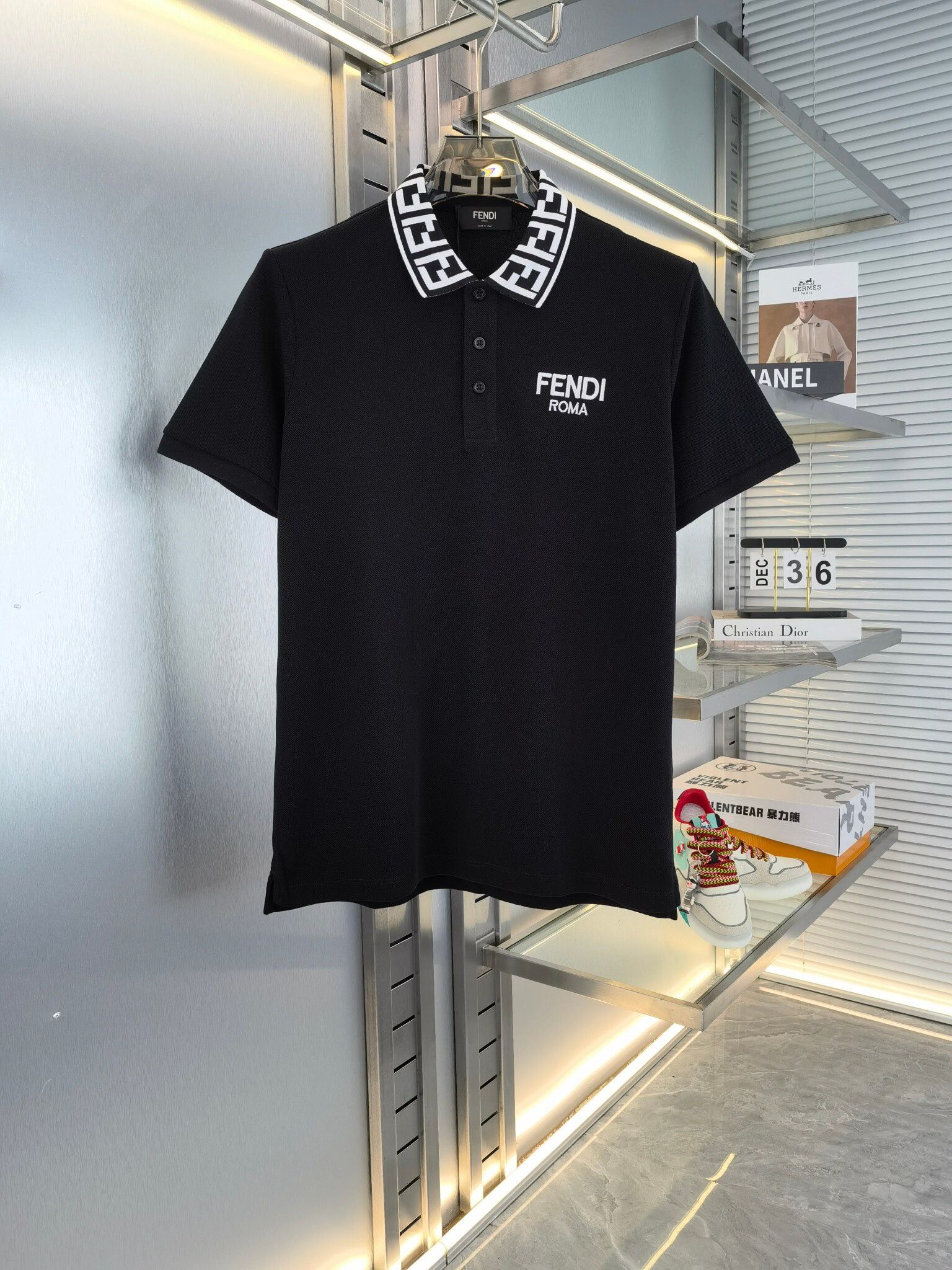 Fendi Men’s 2025 Polo Shirt New