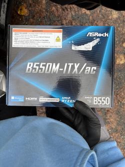 ASRock B550M-ITX/ac Motherboard 