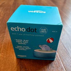 Amazon Echo Dot (3rd Gen) - Blue and White
