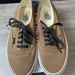 Vans Authentic Brown Unisex Men 9 Women 10.5