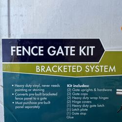 Fence Gate Kit Bracketed System 