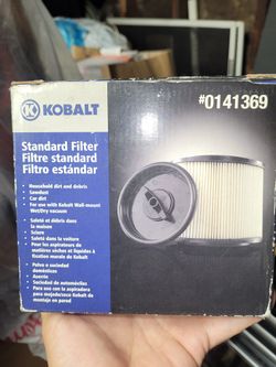 Shop Vac Filter  Kobalt. 